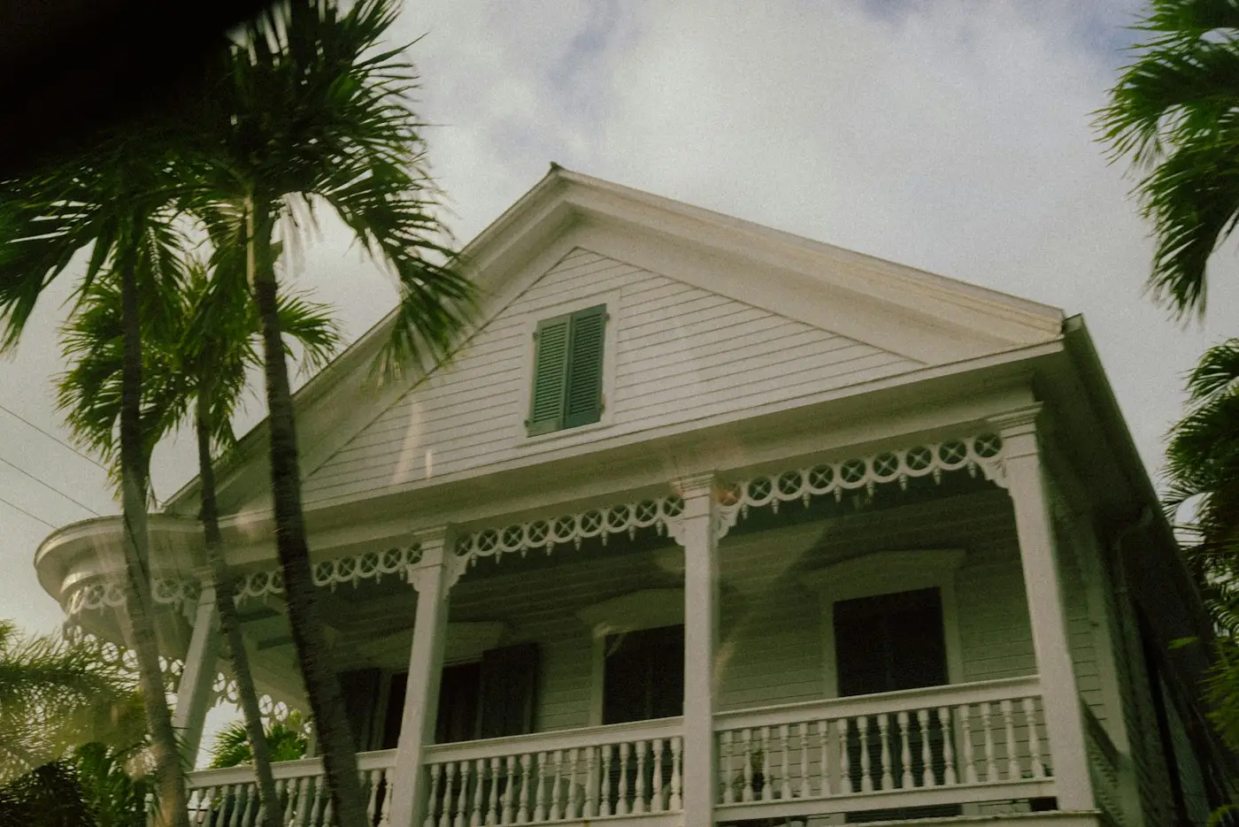 A weatherboard house, checked for movement and cracking before it is listed